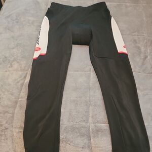 Black and White Cycling Tights